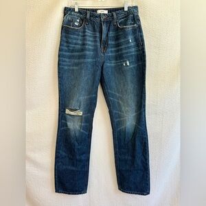 Ceros Women’s Blue Classic Straight Leg Jeans Size: 30